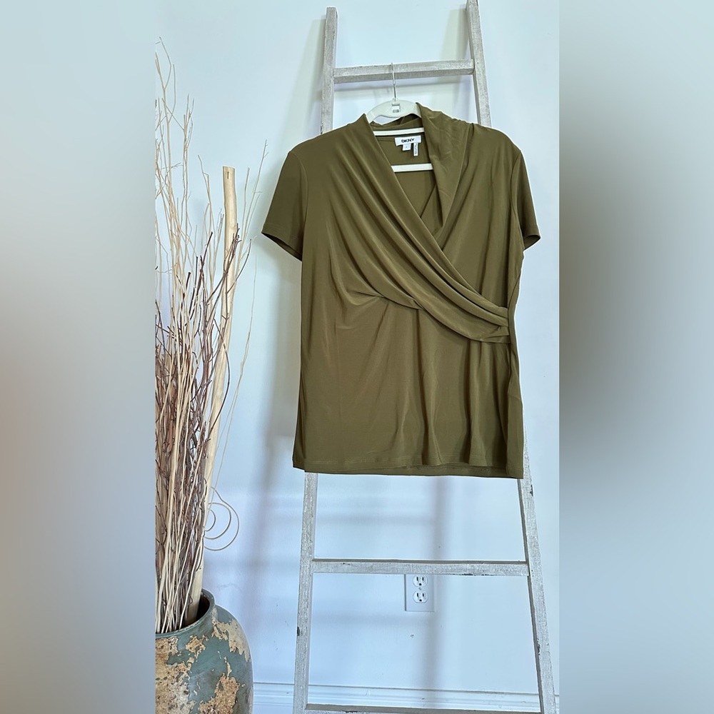 Olive Green Women's Top